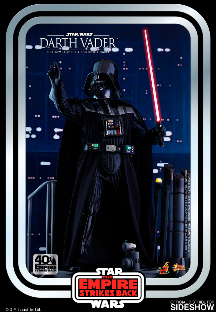 Darth Vader Star Wars: The Empire Strikes Back 40th Anniversary Sixth Scale Figure - Collectors Row Inc.
