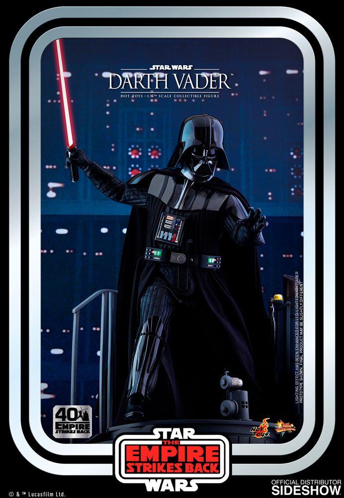 Darth Vader Star Wars: The Empire Strikes Back 40th Anniversary Sixth Scale Figure - Collectors Row Inc.