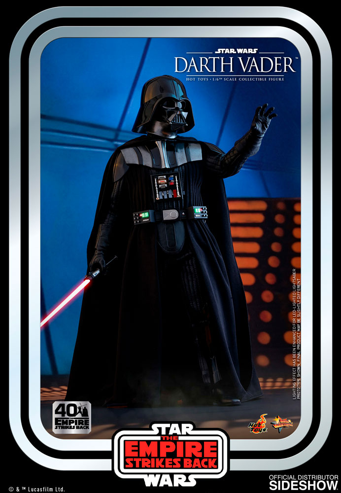 Darth Vader Star Wars: The Empire Strikes Back 40th Anniversary Sixth Scale Figure - Collectors Row Inc.