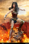 Wonder Woman Gal Gadot DC Comics Premium Format Figure Statue by Sideshow Collectibles - Collectors Row Inc.