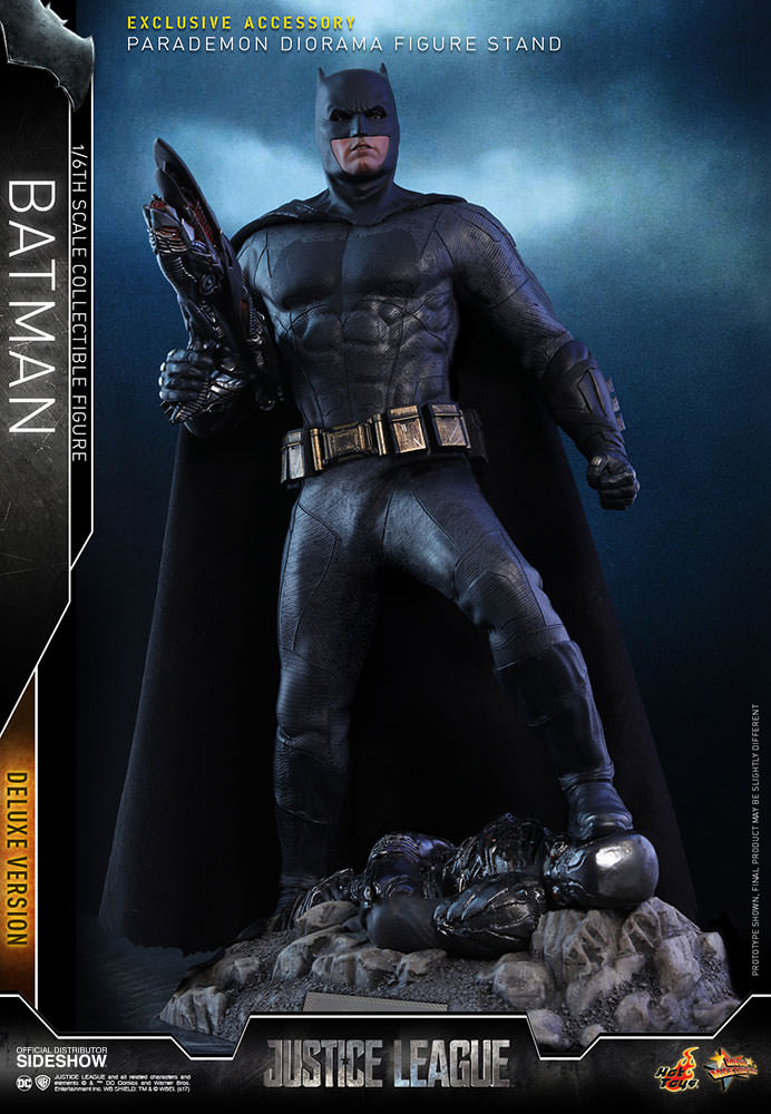 Hot Toys Batman Deluxe Justice League - Movie Masterpiece Series - Sixth Scale Figure - Collectors Row Inc.