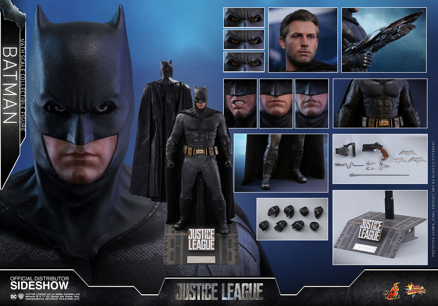 Batman Justice League - Movie Masterpiece Series - Collectors Row Inc.