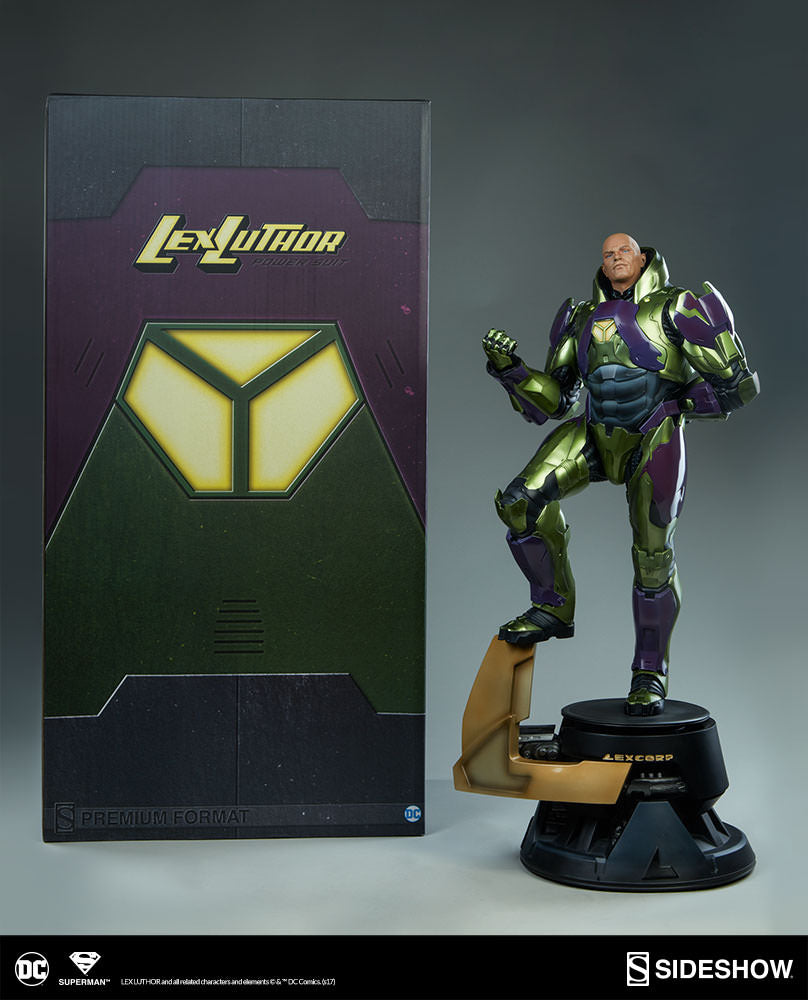 Lex Luthor Power Suit Premium Format Figure by Sideshow Collectibles - Collectors Row Inc.