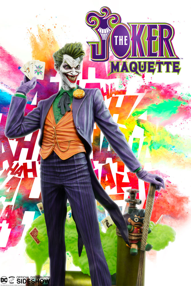 Tweeterhead Joker EXCLUSIVE VERSION Super Powers DC Collection Statue - Collectors Row Inc.