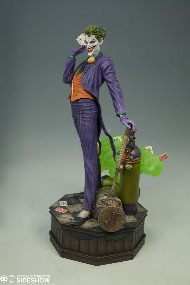 Tweeterhead Joker EXCLUSIVE VERSION Super Powers DC Collection Statue - Collectors Row Inc.