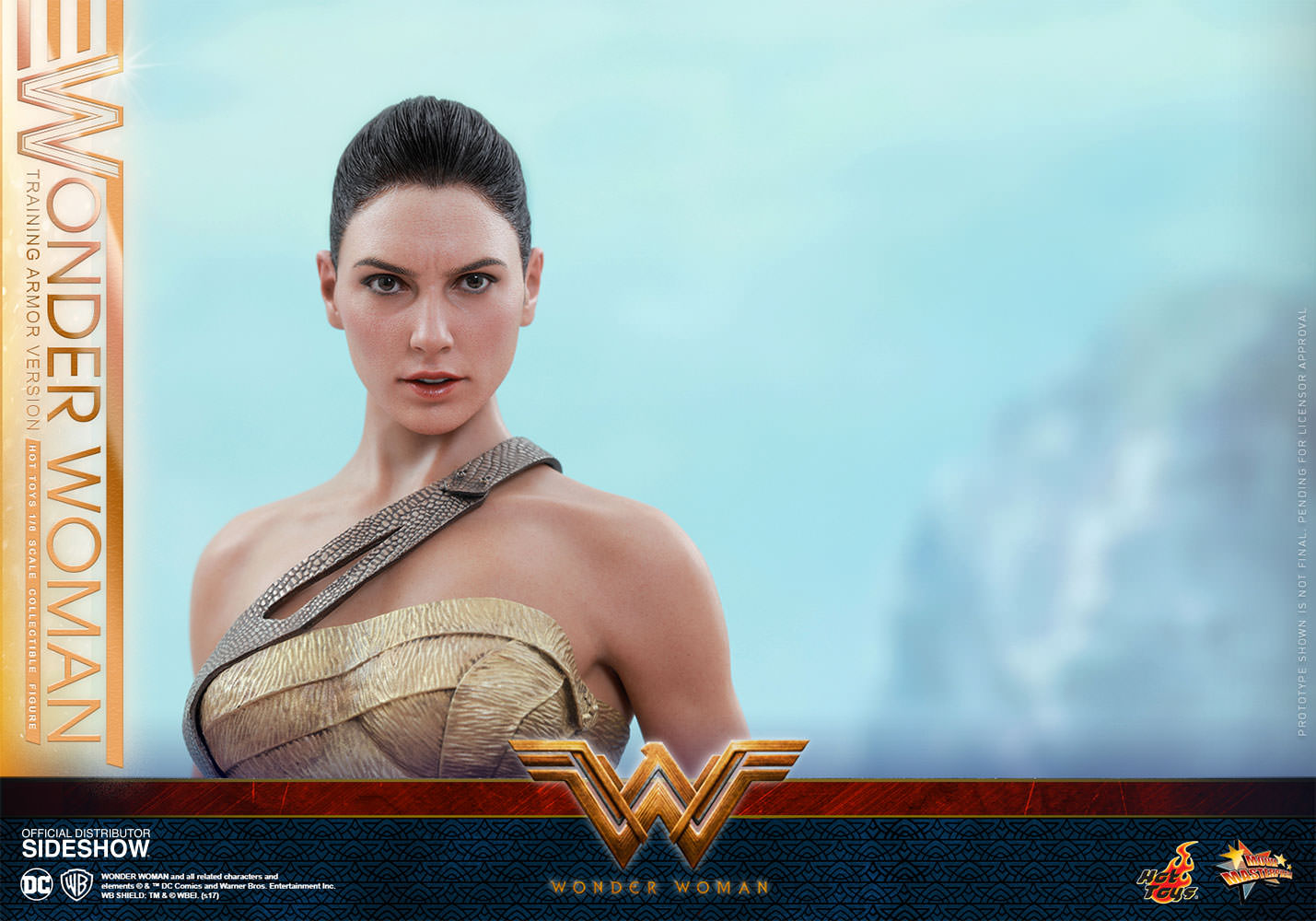 Hot Toys Wonder Woman Training Armor Version- Wonder Woman - Movie Masterpiece Series - Sixth Scale Figure - Collectors Row Inc.