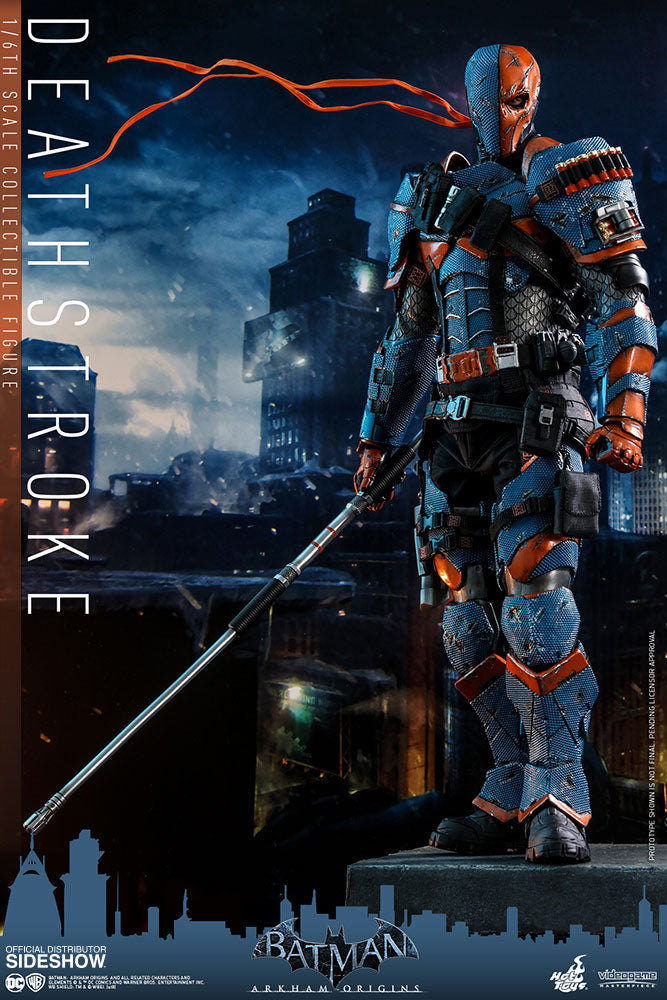 Hot Toys Deathstroke Batman: Arkham Origins - Video Game Masterpiece Series - Sixth Scale Figure - Collectors Row Inc.