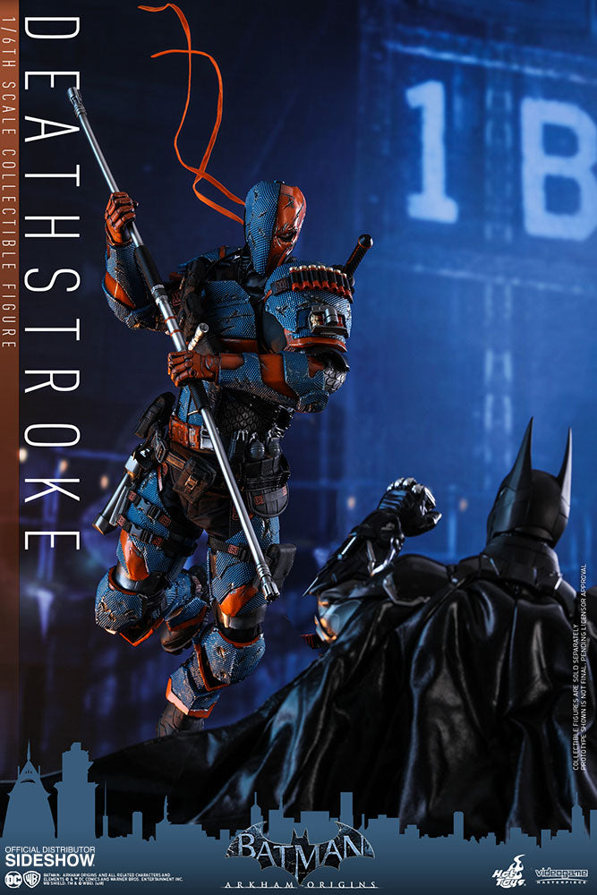 Hot Toys Deathstroke Batman: Arkham Origins - Video Game Masterpiece Series - Sixth Scale Figure - Collectors Row Inc.