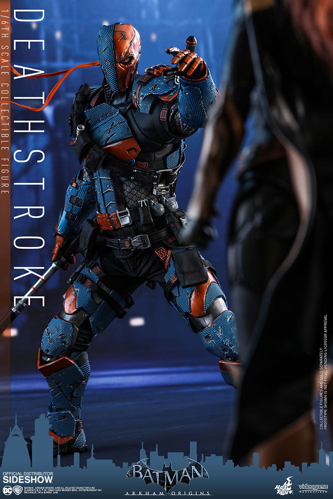 Hot Toys Deathstroke Batman: Arkham Origins - Video Game Masterpiece Series - Sixth Scale Figure - Collectors Row Inc.