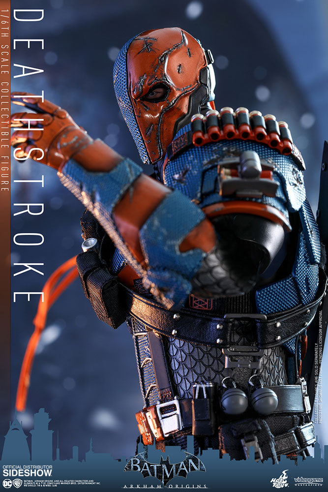 Hot Toys Deathstroke Batman: Arkham Origins - Video Game Masterpiece Series - Sixth Scale Figure - Collectors Row Inc.