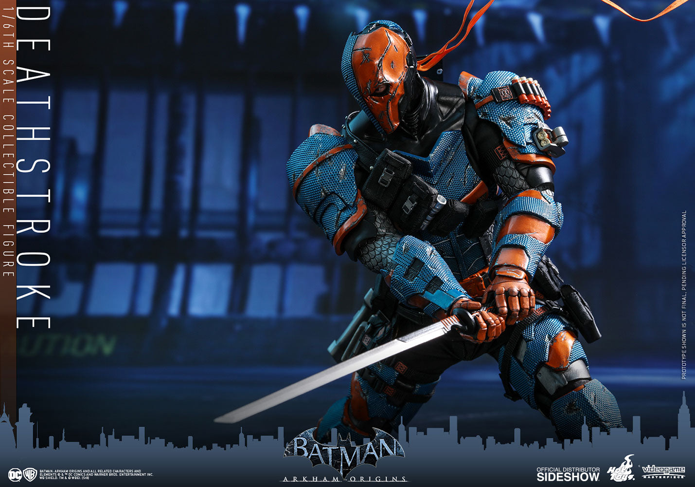 Hot Toys Deathstroke Batman: Arkham Origins - Video Game Masterpiece Series - Sixth Scale Figure - Collectors Row Inc.
