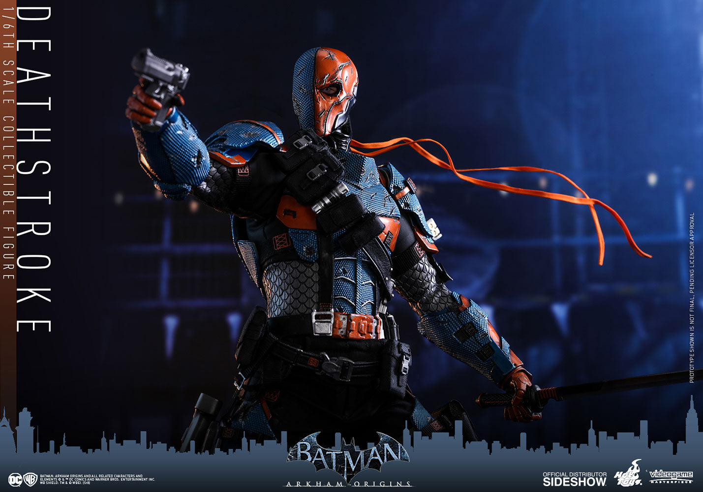 Hot Toys Deathstroke Batman: Arkham Origins - Video Game Masterpiece Series - Sixth Scale Figure - Collectors Row Inc.