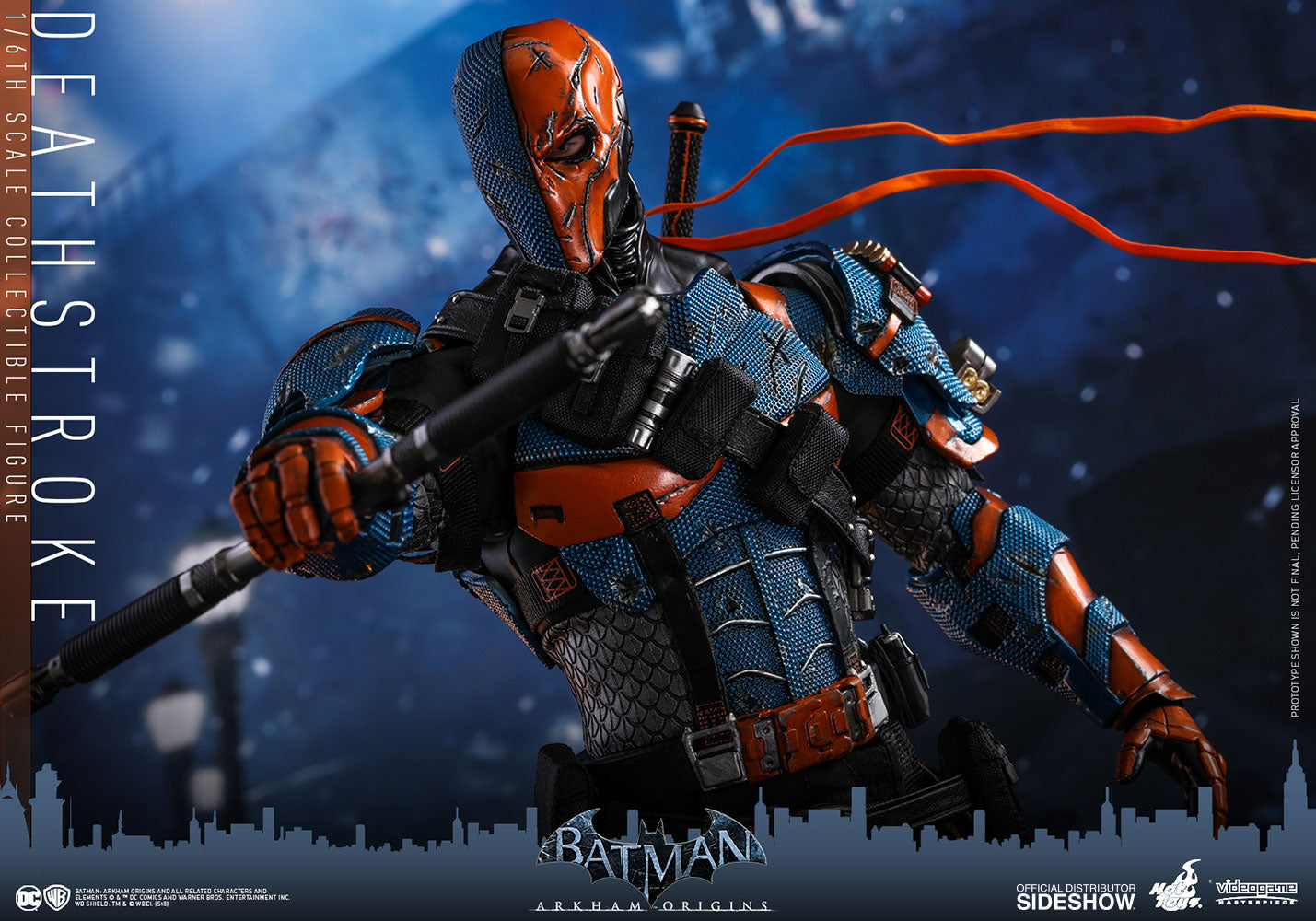 Hot Toys Deathstroke Batman: Arkham Origins - Video Game Masterpiece Series - Sixth Scale Figure - Collectors Row Inc.