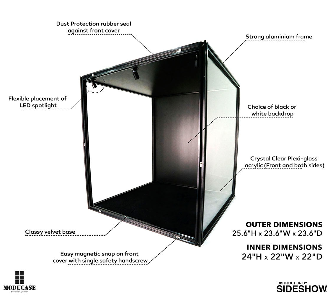 DF60 Display Case by Sideshow 904254 - Collectors Row Inc.