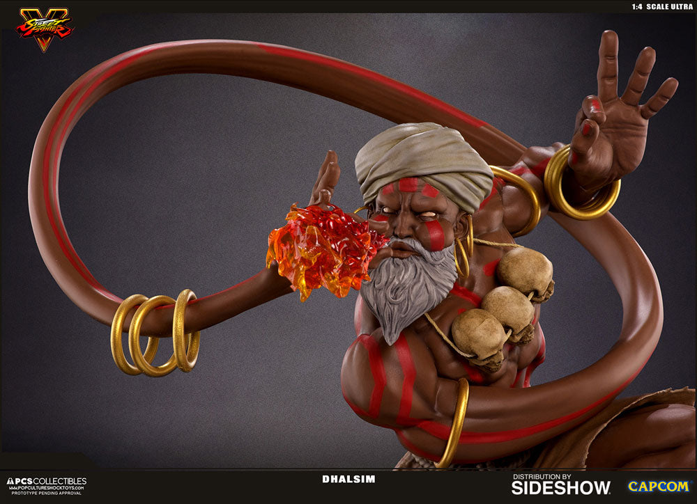 Dhalsim Street Fighter V Statue by PCS Pop Culture Shock - Collectors Row Inc.