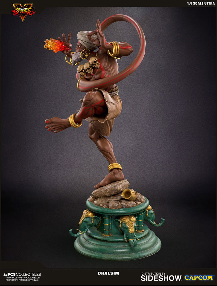 Dhalsim Street Fighter V Statue by PCS Pop Culture Shock - Collectors Row Inc.