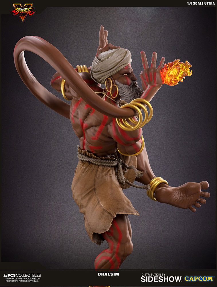 Dhalsim Street Fighter V Statue by PCS Pop Culture Shock - Collectors Row Inc.
