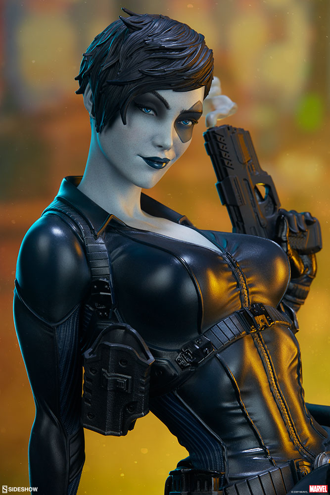 Domino Marvel X-Men Premium Format Figure by Sideshow - Collectors Row Inc.