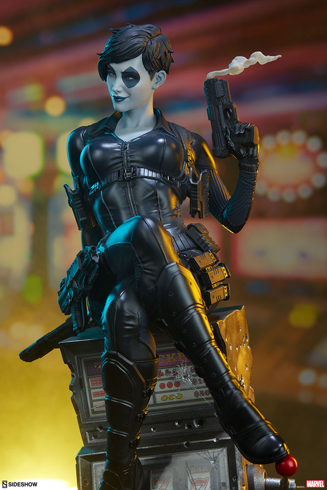 Domino Marvel X-Men Premium Format Figure by Sideshow - Collectors Row Inc.