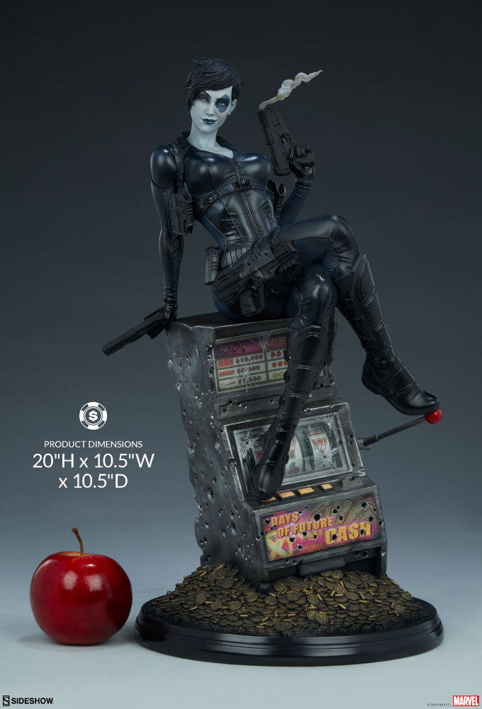 Domino Marvel X-Men Premium Format Figure by Sideshow - Collectors Row Inc.