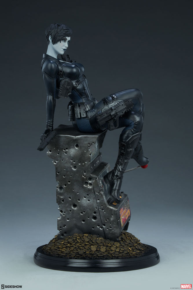 Domino Marvel X-Men Premium Format Figure by Sideshow - Collectors Row Inc.