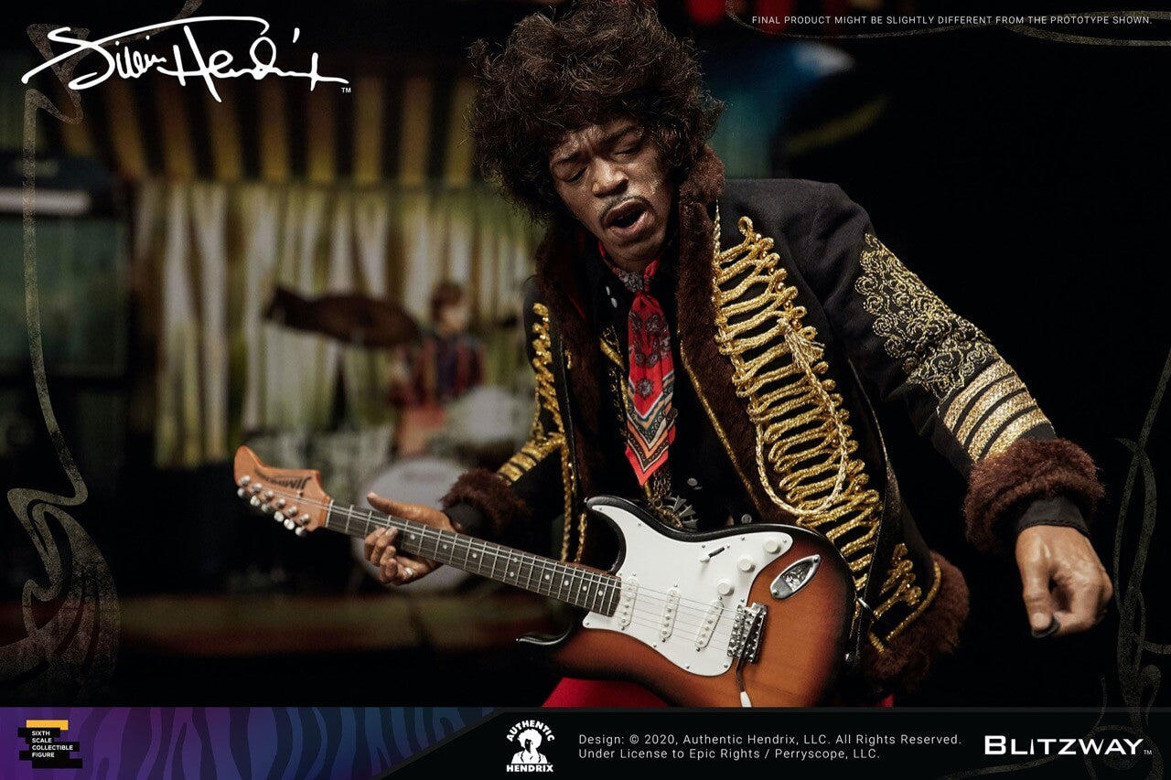 Jimi Hendrix 1/6 Scale Ultimate Masterpiece Figure - Collectors Row Inc.