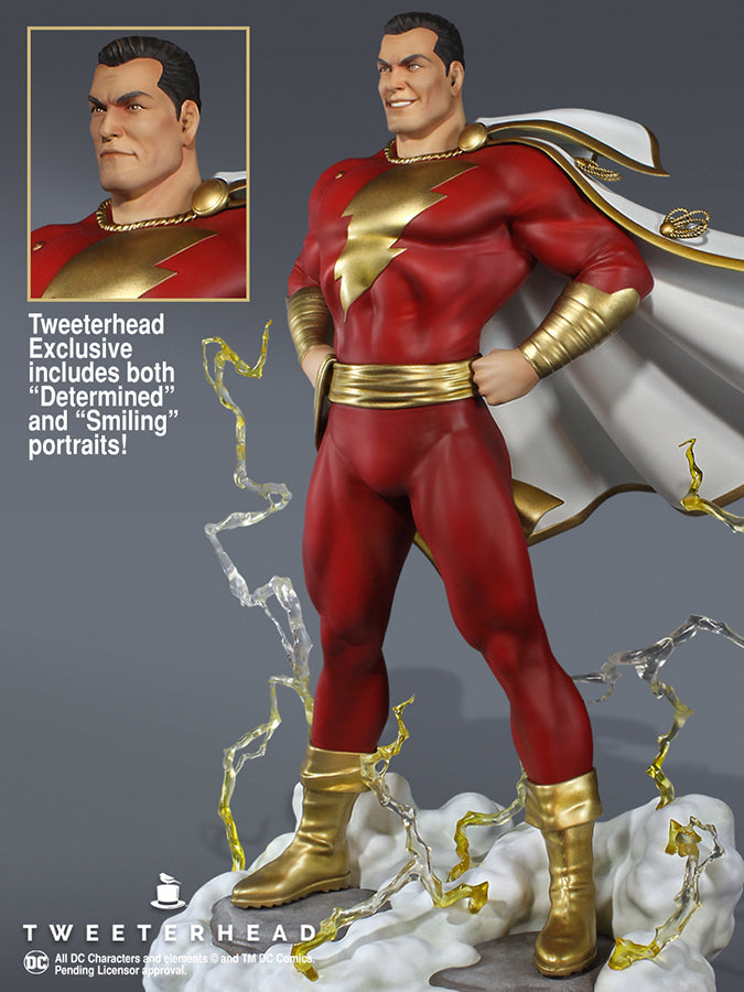 Shazam Exclusive Super Powers DC Comics Maquette