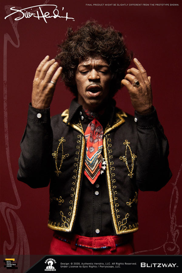 Jimi Hendrix 1/6 Scale Ultimate Masterpiece Figure - Collectors Row Inc.