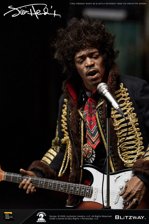Jimi Hendrix 1/6 Scale Ultimate Masterpiece Figure - Collectors Row Inc.