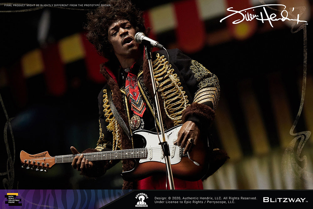 Jimi Hendrix 1/6 Scale Ultimate Masterpiece Figure - Collectors Row Inc.