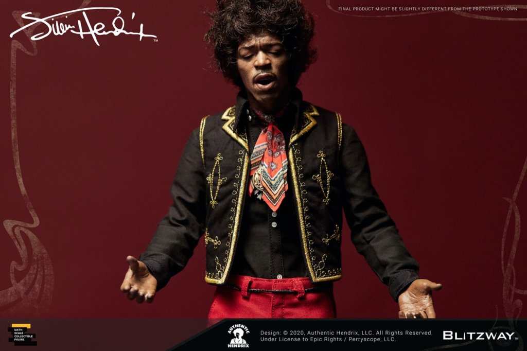 Jimi Hendrix 1/6 Scale Ultimate Masterpiece Figure - Collectors Row Inc.