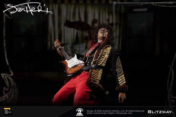 Jimi Hendrix 1/6 Scale Ultimate Masterpiece Figure - Collectors Row Inc.