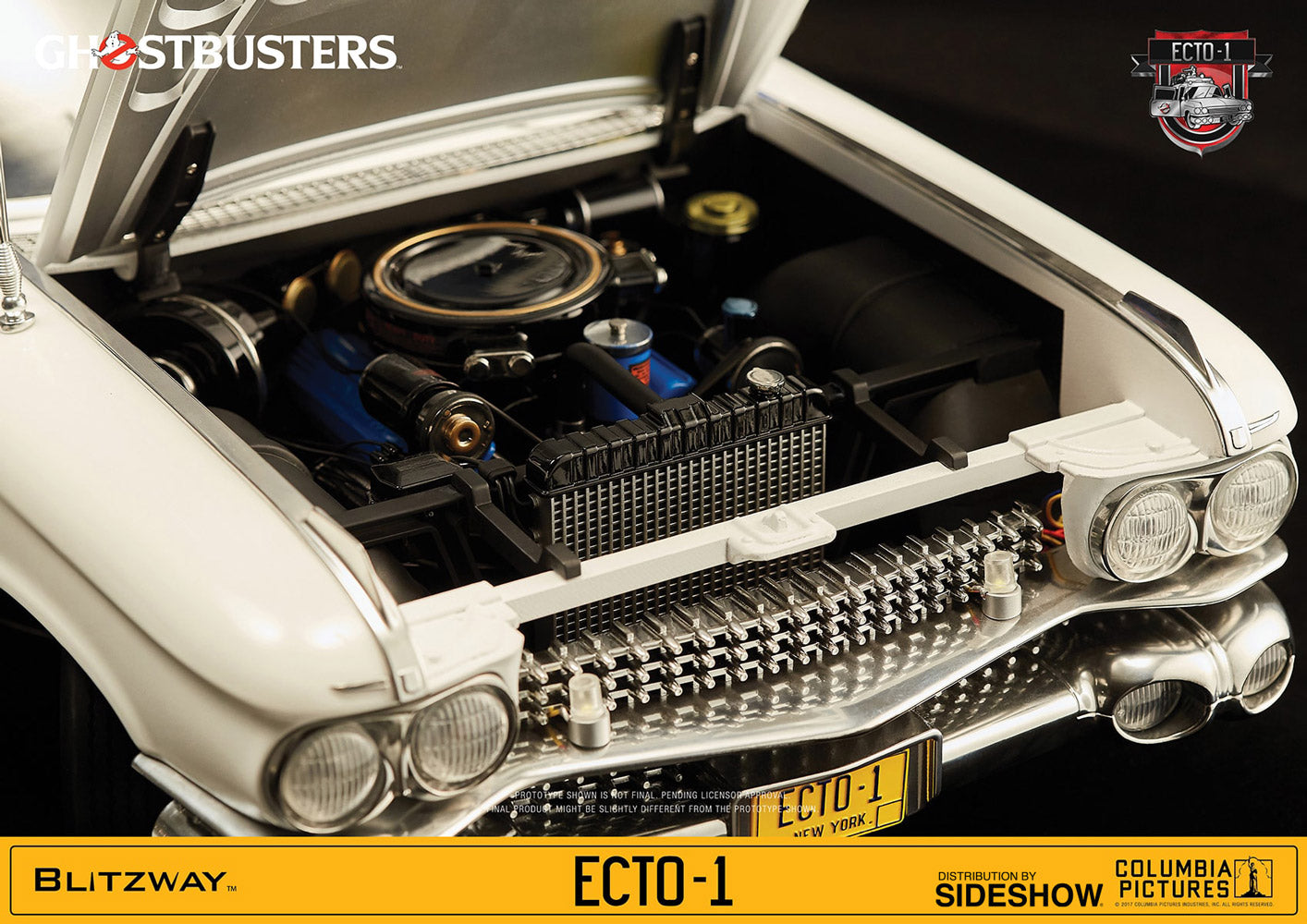 Ghostbusters 1984 Ecto-1 1/6 Scale Vehicle - Collectors Row Inc.