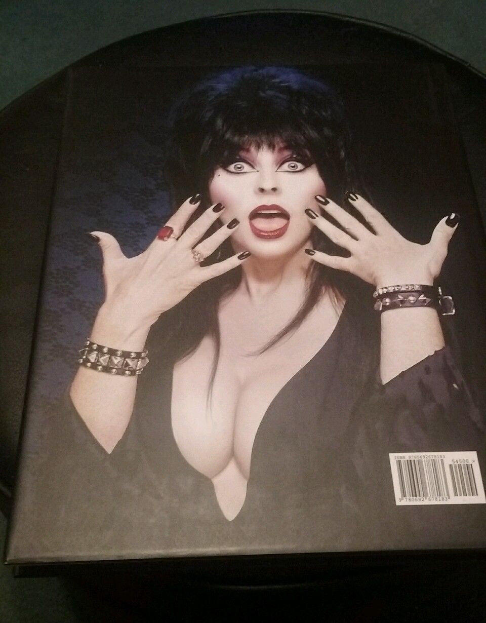 ELVIRA Mistress of the Dark hardcover book - Collectors Row Inc.