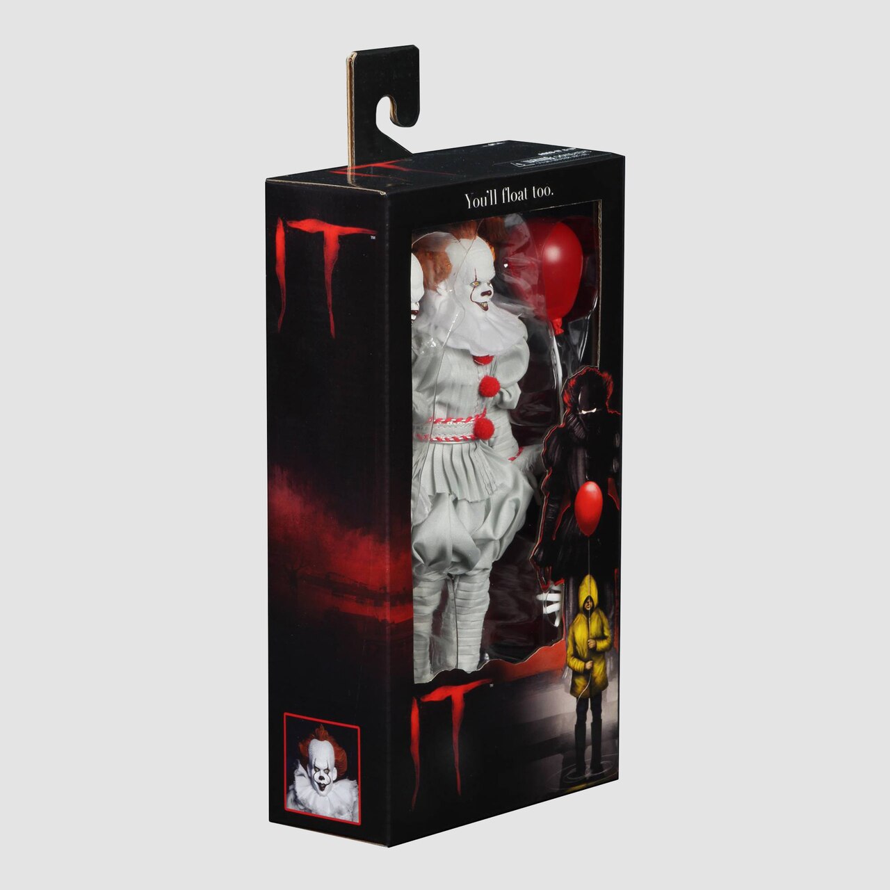 IT - 8&quot; Clothed Action Figure - Pennywise (2017) - Collectors Row Inc.
