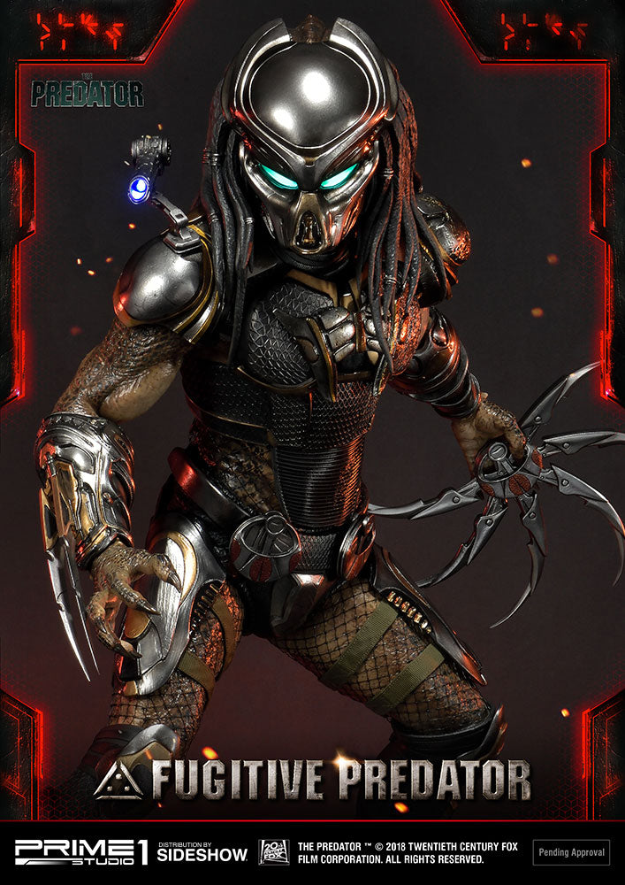 The Predator - Fugitive Predator Statue