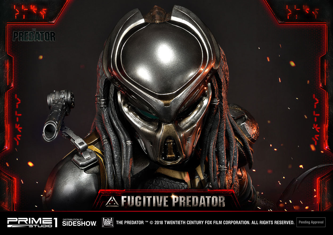 The Predator - Fugitive Predator Statue