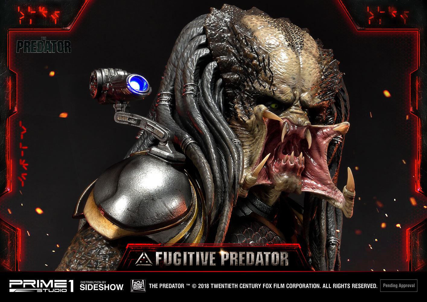 The Predator - Fugitive Predator Statue