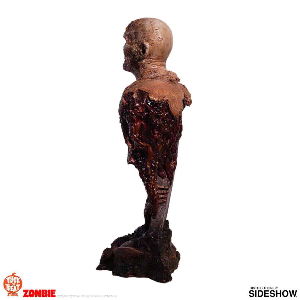 Fulci Zombie Worm Zombie Poster Bust