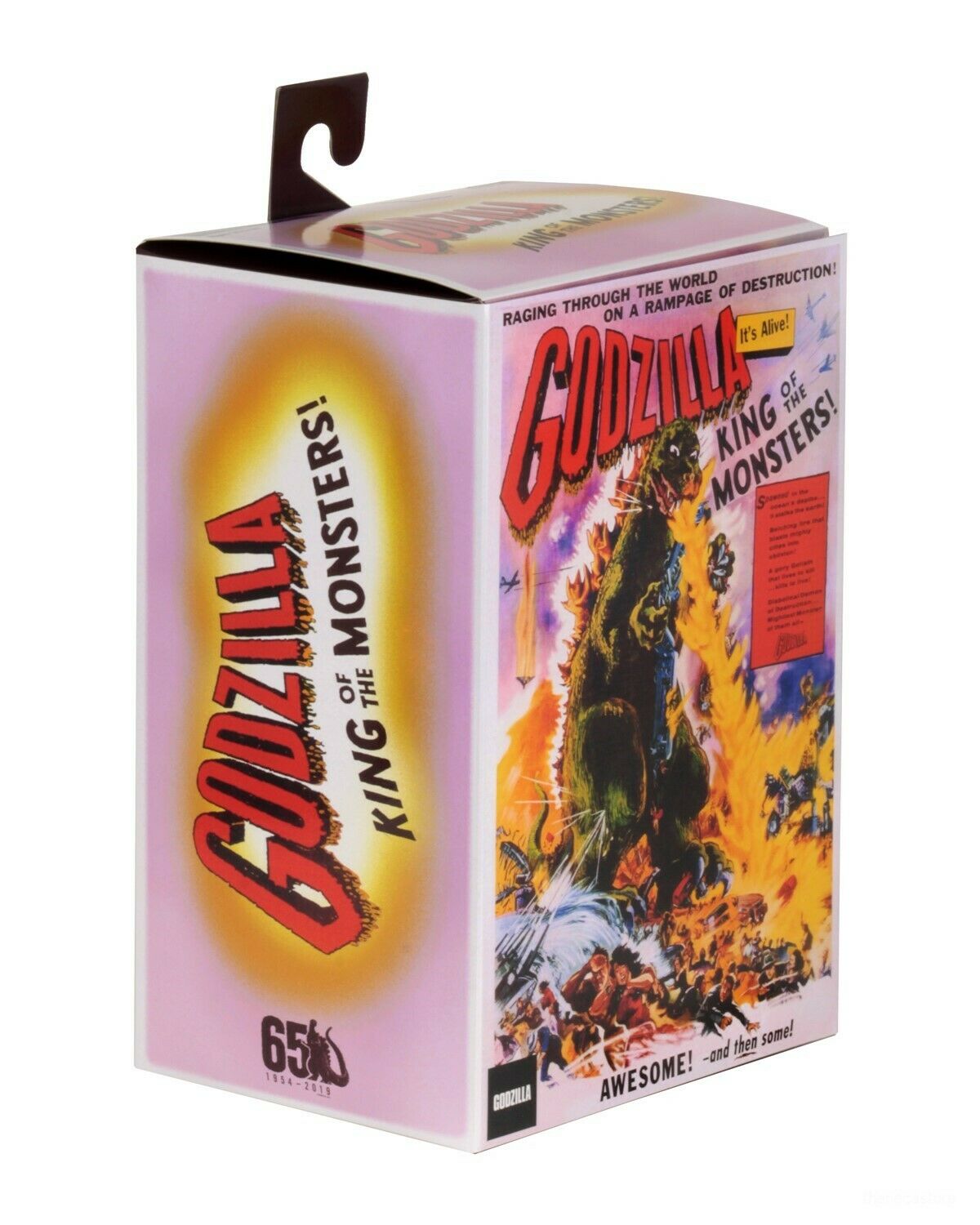 NECA Godzilla - 12&quot; Head to Tail Action Figure - 1956 Movie Poster Godzilla - Collectors Row Inc.