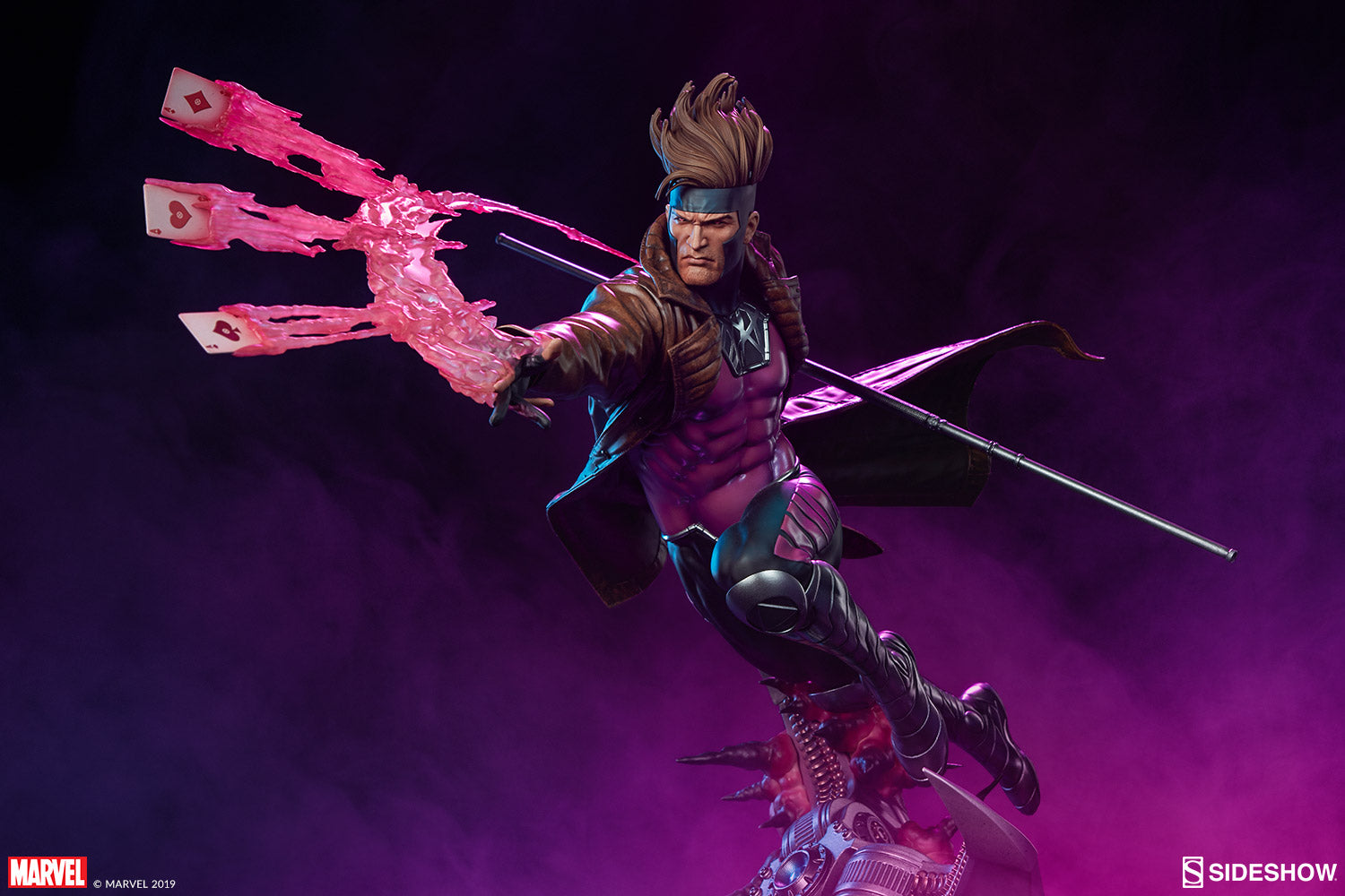 Gambit Marvel X-Men Maquette - Collectors Row Inc.