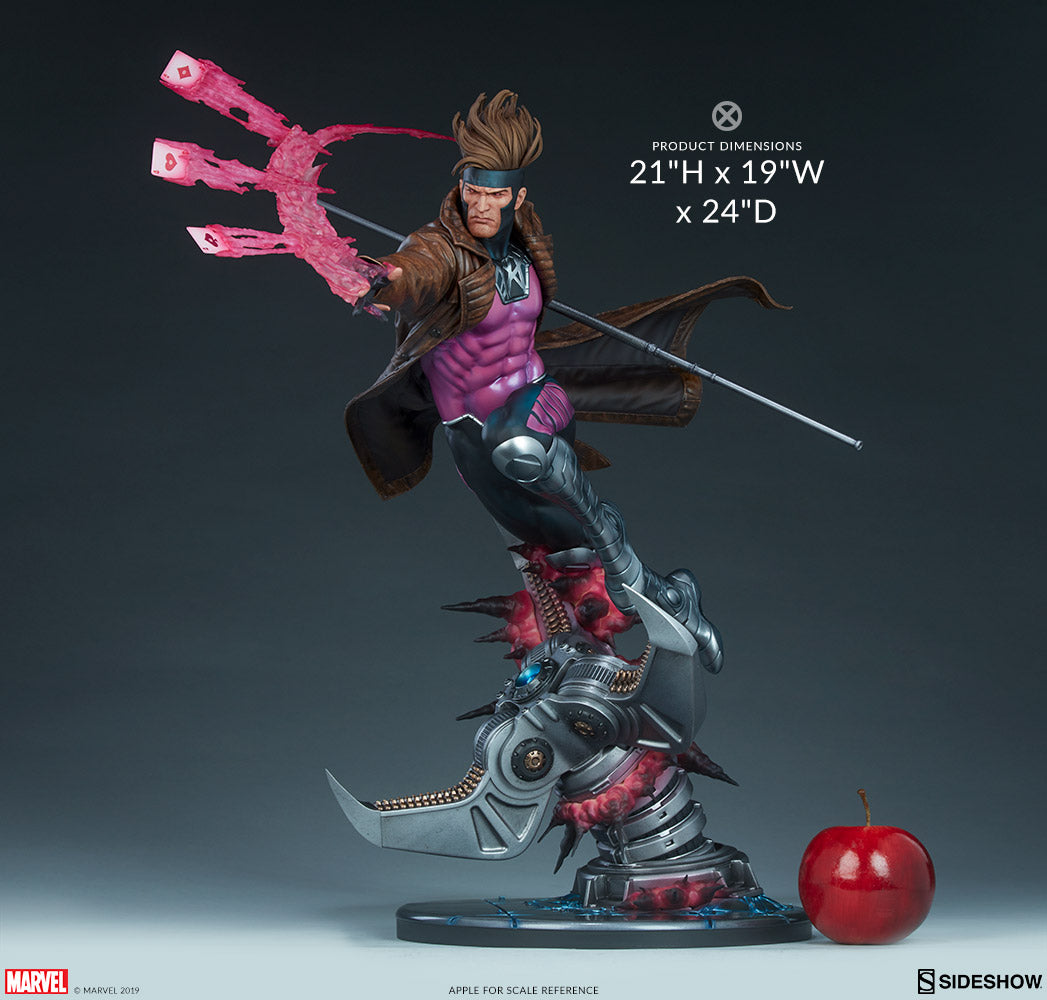 Gambit Marvel X-Men Maquette - Collectors Row Inc.