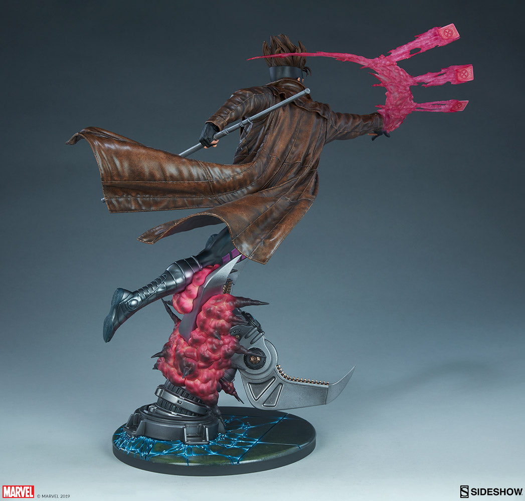 Gambit Marvel X-Men Maquette - Collectors Row Inc.
