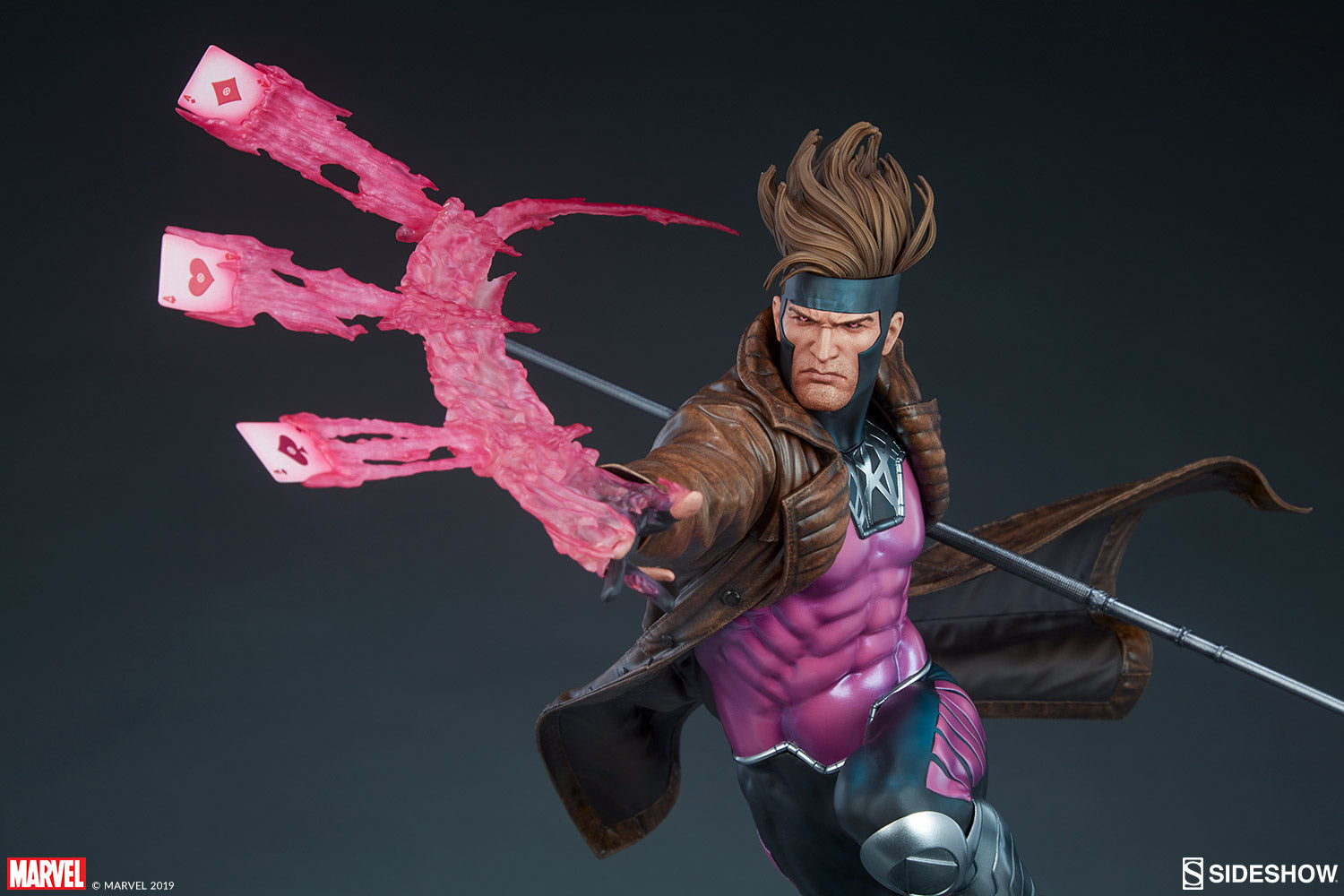 Gambit Marvel X-Men Maquette - Collectors Row Inc.