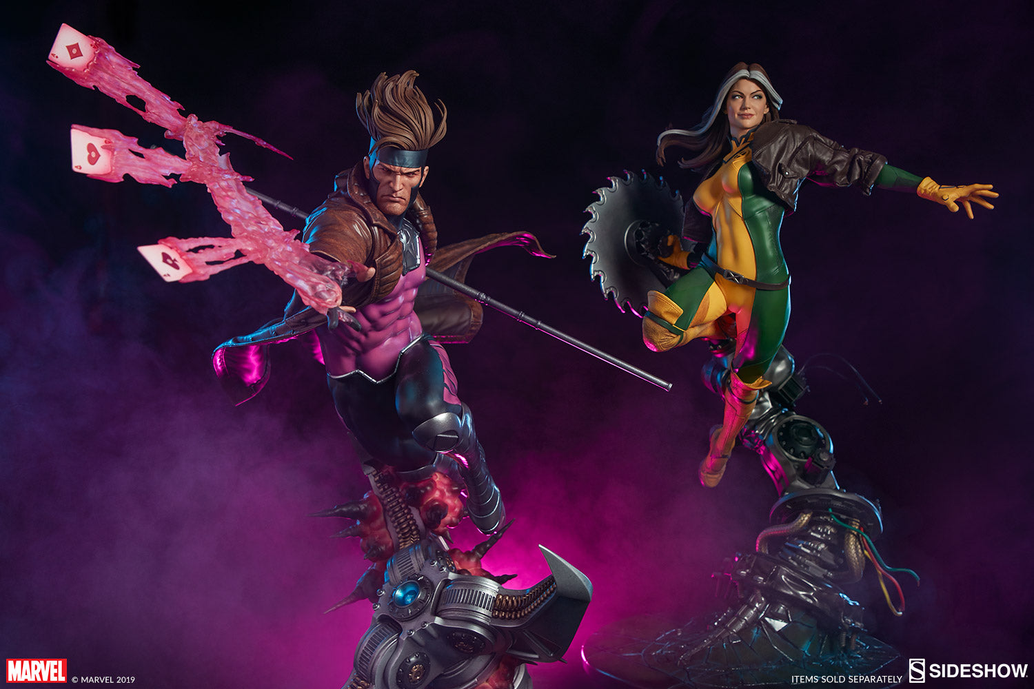 Gambit Marvel X-Men Maquette - Collectors Row Inc.