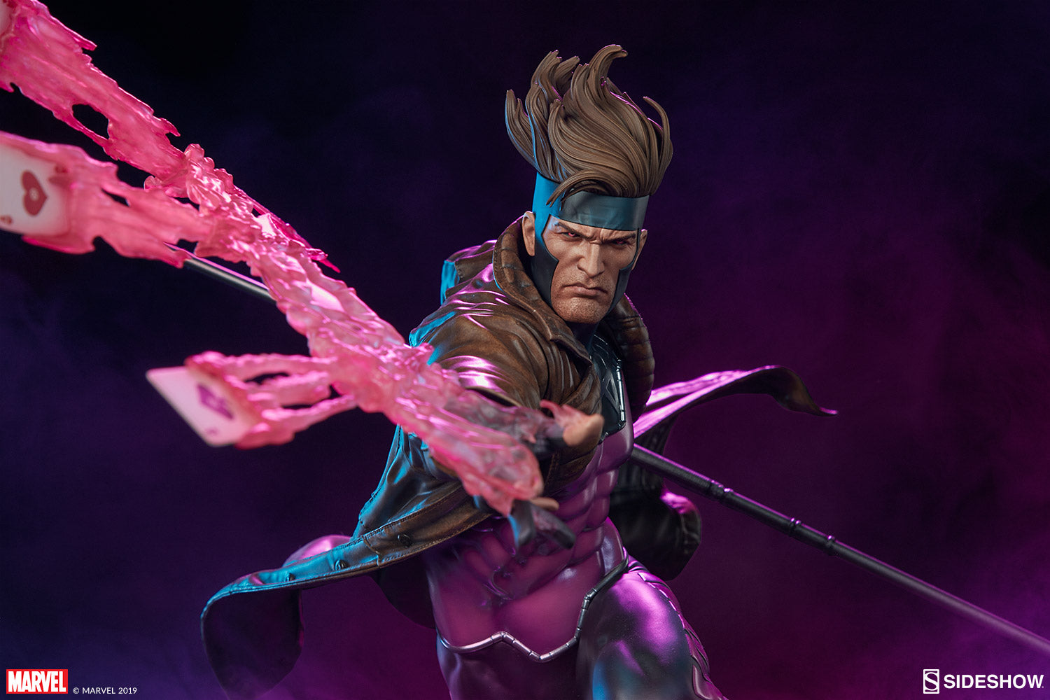Gambit Marvel X-Men Maquette - Collectors Row Inc.