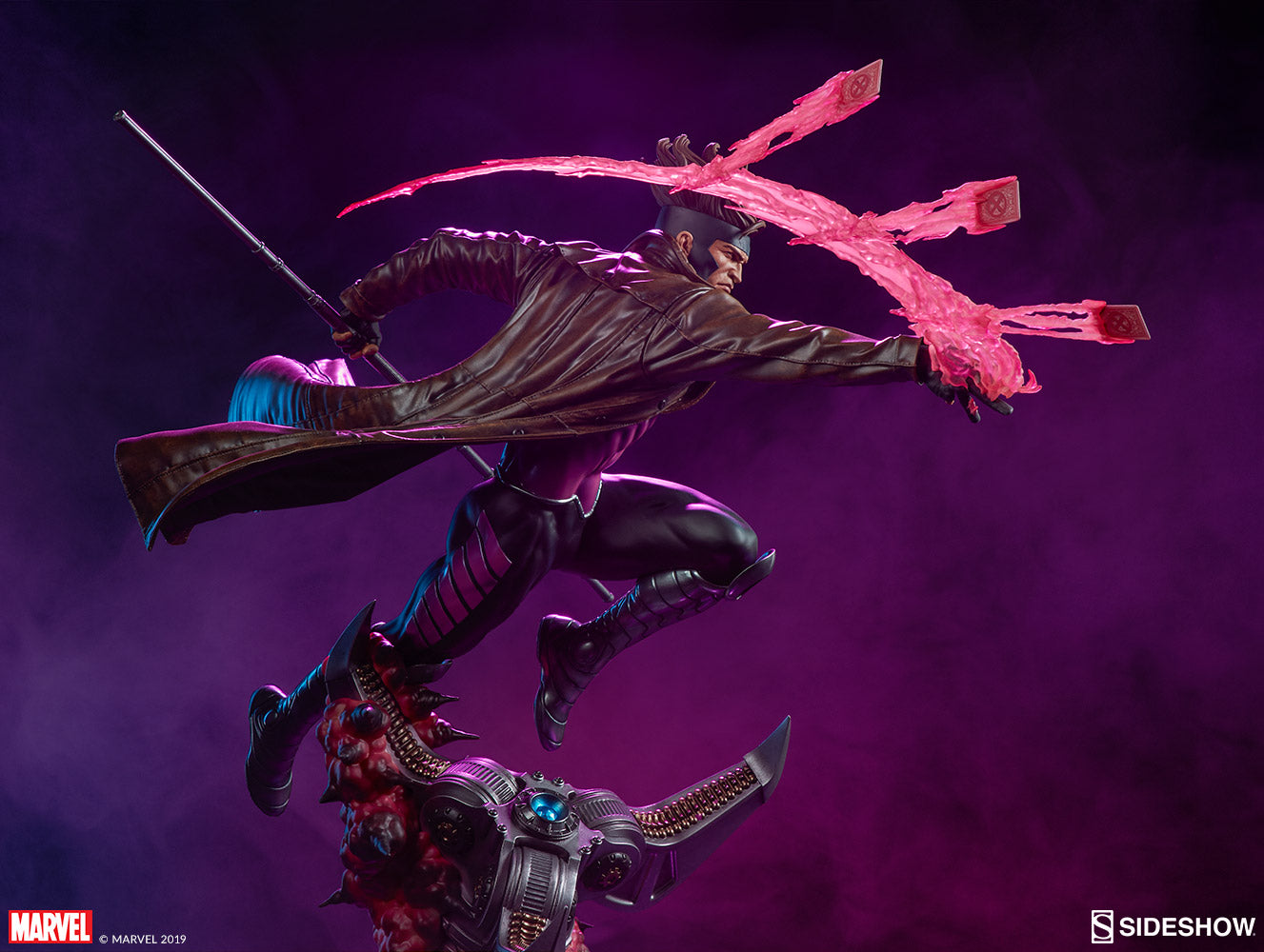 Gambit Marvel X-Men Maquette - Collectors Row Inc.