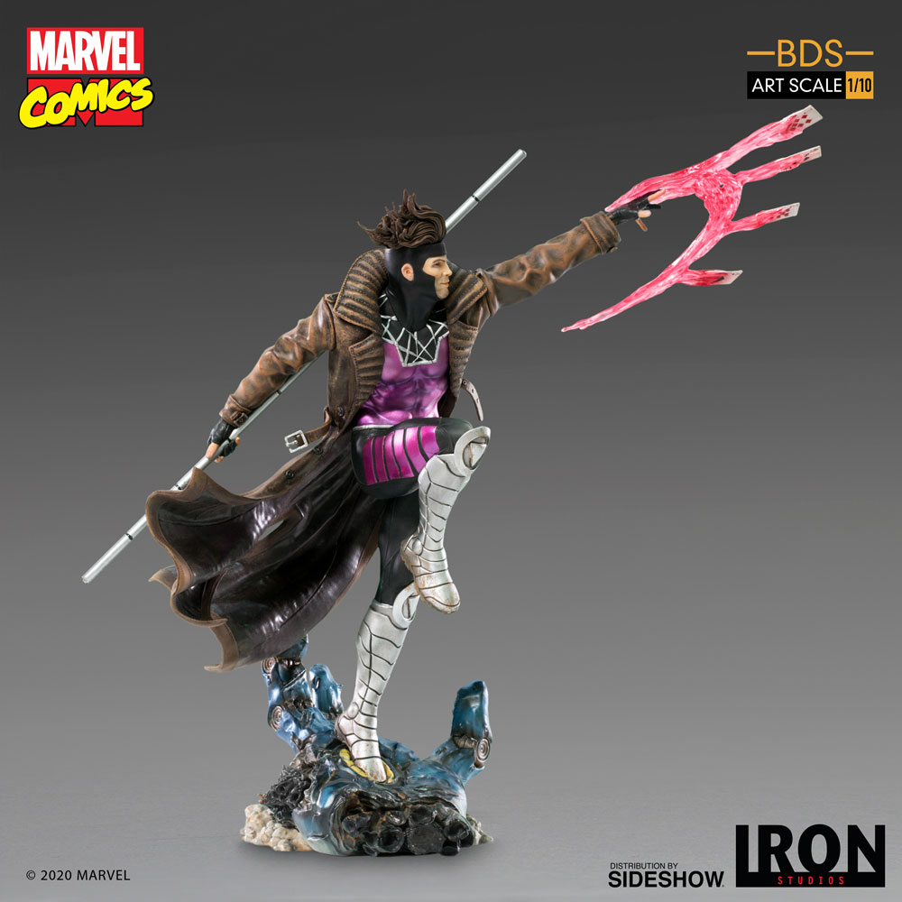 Gambit Marvel X-Men 1:10 Scale Statue