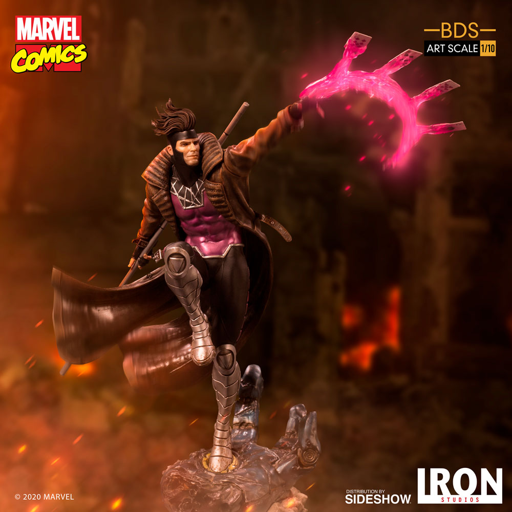Gambit Marvel X-Men 1:10 Scale Statue