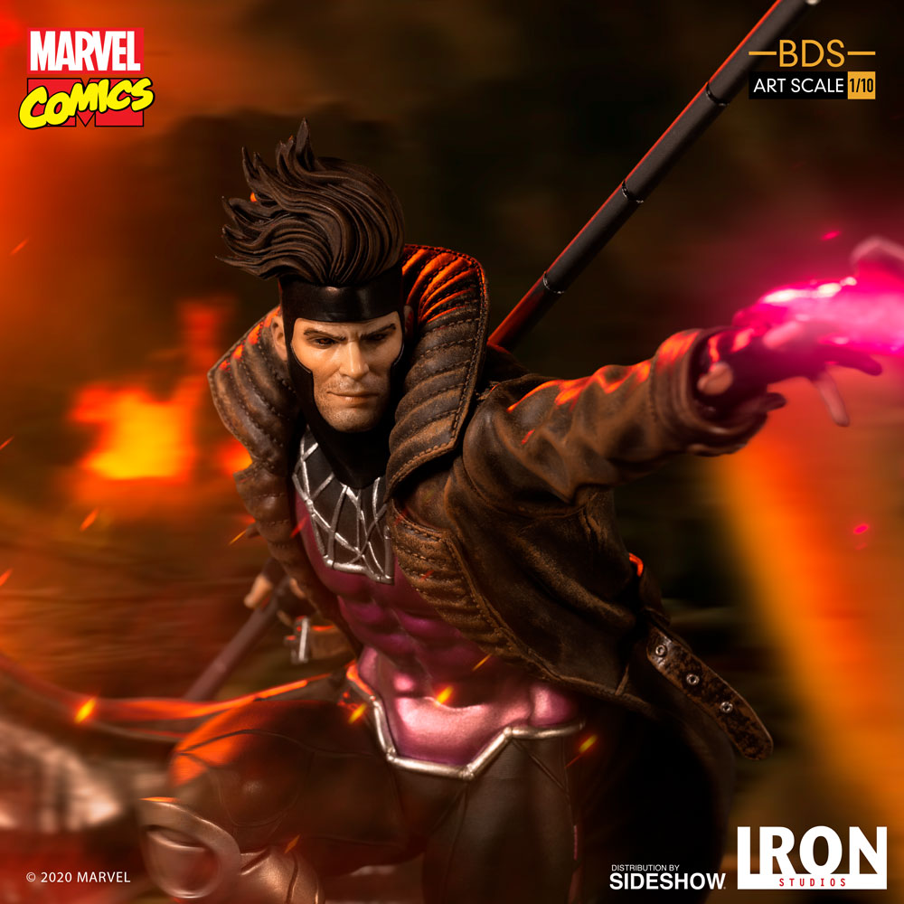 Gambit Marvel X-Men 1:10 Scale Statue